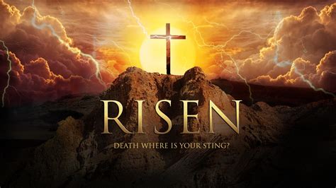 free banner happy easter and resurection